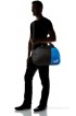 Puma Black and Team Power Blue Polyester Messenger Bag Small Travel Bag - Small(Blue, Black)